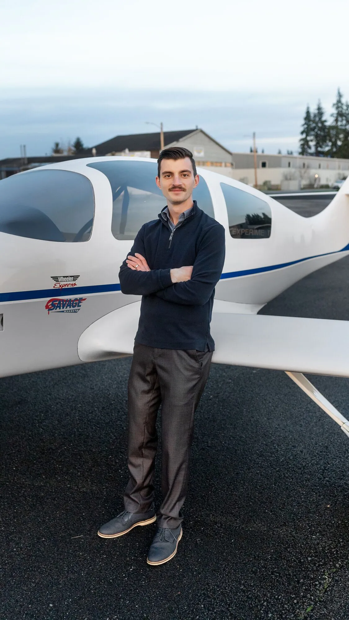 Vlad Nazarov, founder and owner-pilot of Nazarov Aviation